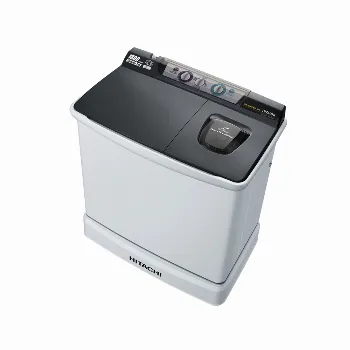เครื่องซักผ้า 2 ถัง HITACHI PS-85LSJ (8.5กก.)